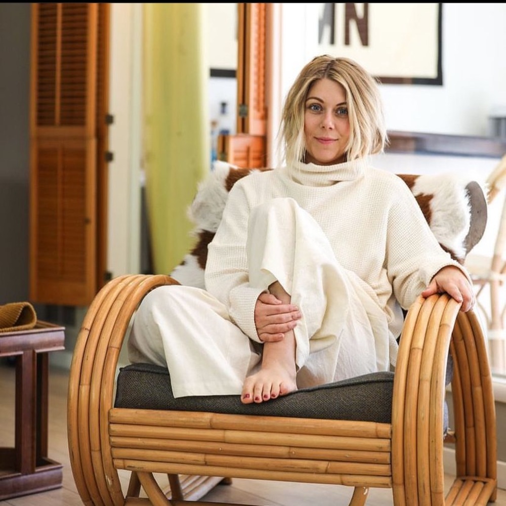 Neve & Hawk waffle knit sweater